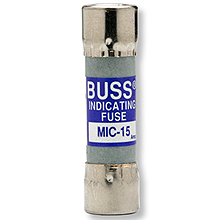 Part # MIC-15  Manufacturer BUSSMANN  Product Type Fuse