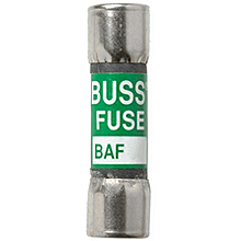 Part# BAF-6-1-4  Manufacturer BUSSMANN  Part Type Midget Fuse