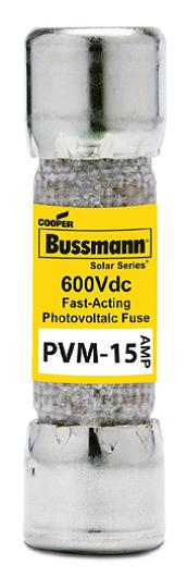 Part # PVM-12  Manufacturer BUSSMANN  Product Type Solar Midget Fuse