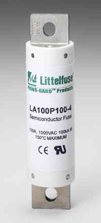 Part# LA100P1004TI  Manufacturer LITTELFUSE  Part Type 1000 Volt Fuse