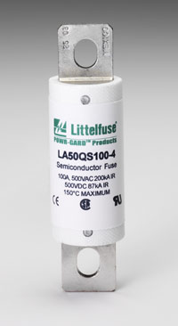 Part # LA50QS101  Manufacturer LITTELFUSE  Product Type 500 Volt Fuse